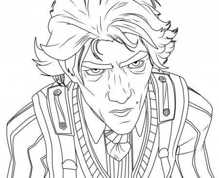 Viktor Arcane Coloring Page - Free Printable Coloring Pages for Kids