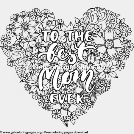 Mother – To the Best Mom Ever Coloring Pages | Mom coloring pages, Mothers  day coloring pages, Coloring pages