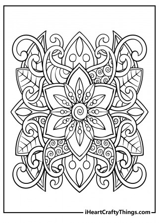 Printable Adult Coloring Pages (Updated 2022)