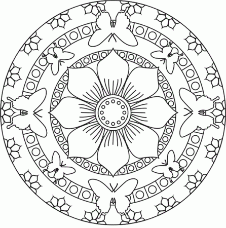 Printable Mandalas Coloring Pages | ColoringMe.com