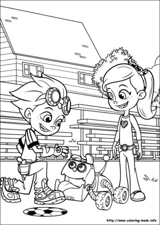 Rusty Rivets coloring picture