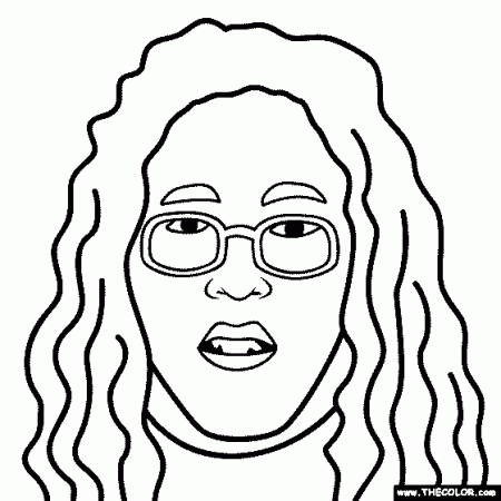 Young Thug Coloring Page