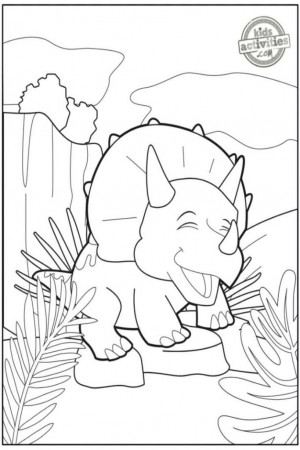 Free Adorable Baby Dinosaur Coloring Pages for Kids | Kids Activities Blog