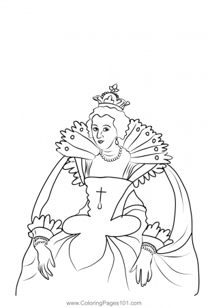 Anne Of Austria Queen Consort Coloring Page for Kids - Free Austria  Printable Coloring Pages Online for Kids - ColoringPages101.com | Coloring  Pages for Kids