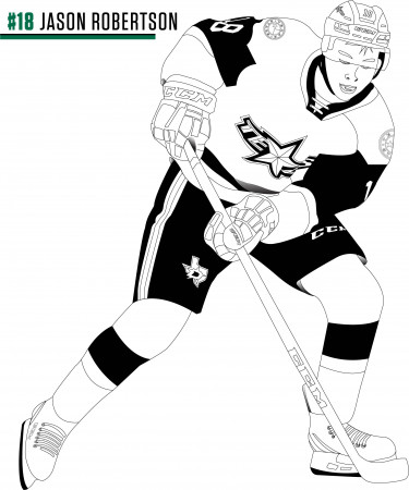 Coloring Pages | Texas Stars | AHL Affiliate to Dallas Stars