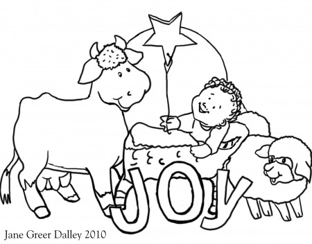 Free Nativity Coloring Pages (17 Pictures) - Colorine.net | 3635