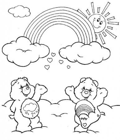 Rainbow Coloring Pages - Bestofcoloring.com