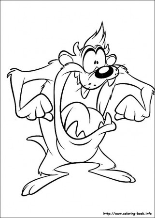 Looney Tunes coloring pages on Coloring-Book.info