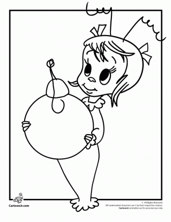 Stage How The Grinch Stole Christmas Coloring Pages, Randomized ...