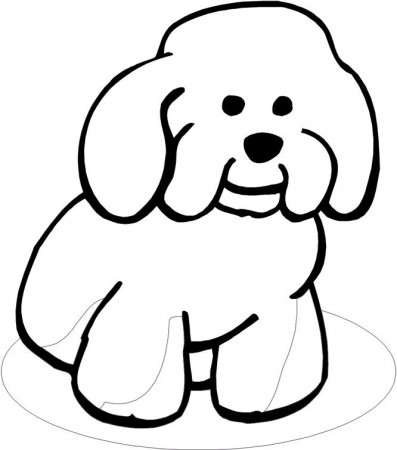 Kids coloring pages, free coloring pictures, dogs/puppy coloring book