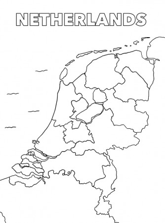 Netherlands Coloring Pages - Best ...