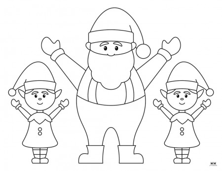 Elf Coloring Pages - 25 FREE Printable ...