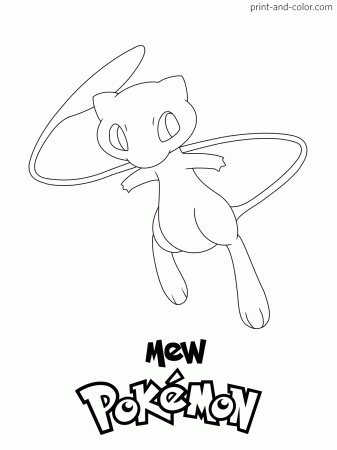 Pokemon coloring pages | Print and Color.com