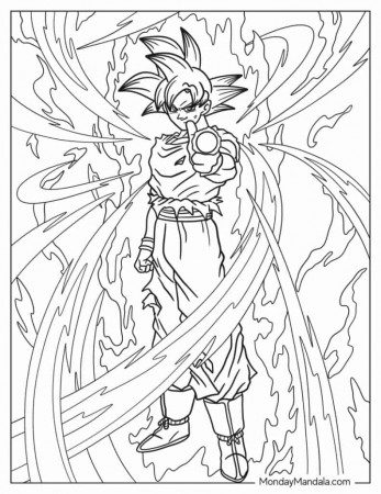 22 Goku Coloring Pages (Free PDF ...