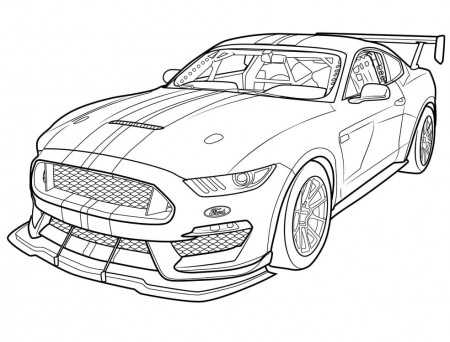 Ford coloring pages - ColoringLib