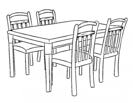 dining room coloring pages ...