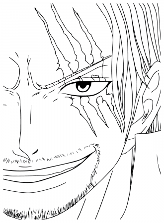 Shanks Coloring Pages - Fun and ...