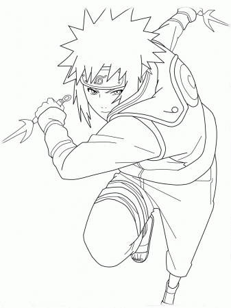 Naruto Coloring Pages Printable | Realistic Coloring Pages