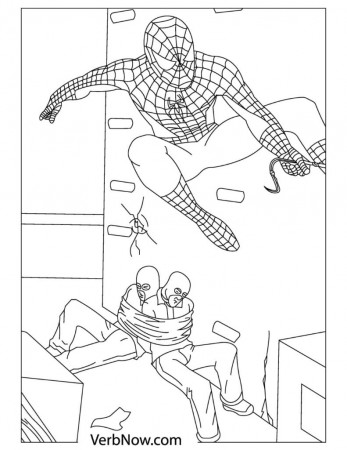 Free SPIDER-MAN Coloring Pages for Download (Printable PDF) - VerbNow