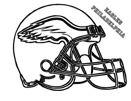 Eagles Philadelphia Coloring Page - Free Printable Coloring Pages for Kids