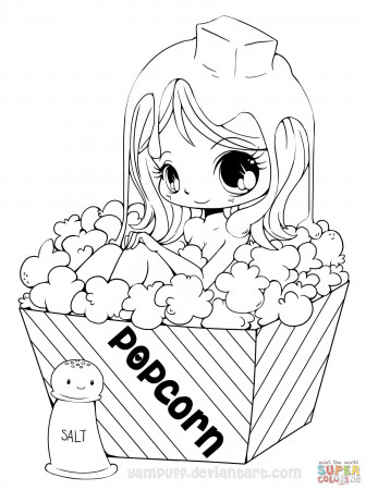 Free Chibi Anime Coloring Pages, Download Free Clip Art, Free Clip ...