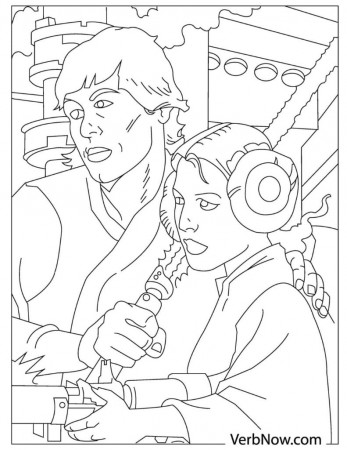 Free STAR WARS Coloring Pages for Download (PDF) - VerbNow
