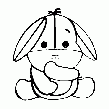 Cute Baby Disney Characters Coloring Pages - Get Coloring Pages