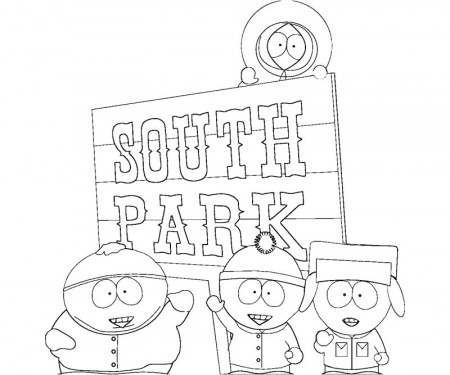 Drawing South Park #31235 (Cartoons) – Printable coloring pages
