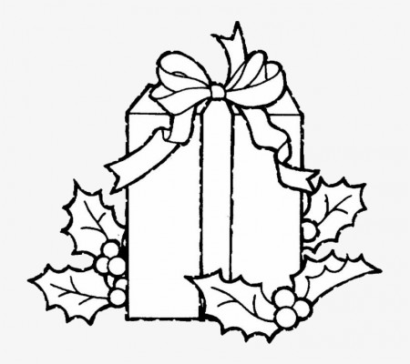Christmas Presents Coloring Pages - Christmas Gift Coloring Pages - Free  Transparent PNG Download - PNGkey