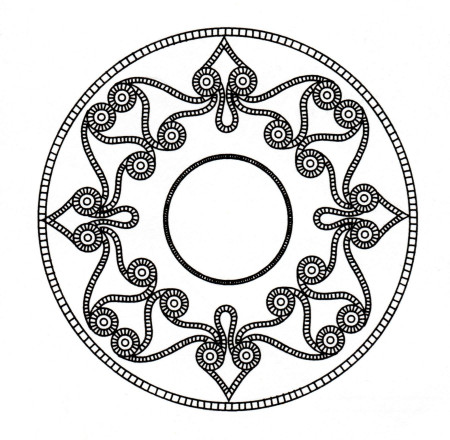 Incredible celtic Mandala - Mandalas with Geometric patterns - 100% Mandalas  Zen & Anti-stress