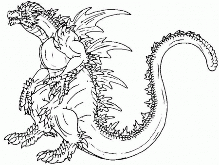 ▷ Godzilla: Coloring Pages & Books - 100% FREE and printable!