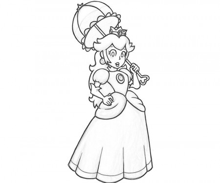 Free Princess Peach Coloring Pages, Download Free Princess Peach Coloring  Pages png images, Free ClipArts on Clipart Library