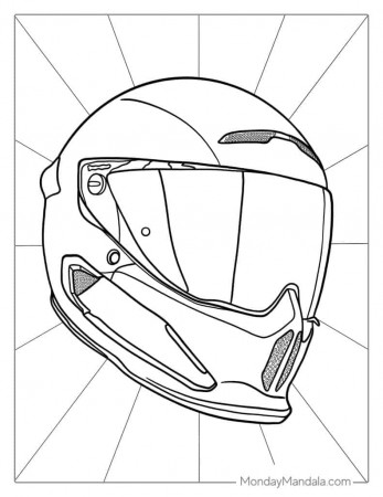 24 Motorcycle Coloring Pages (Free PDF Printables)