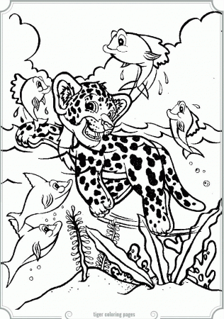 Lisa Frank Tiger Coloring Pages | Printable Coloring Pages