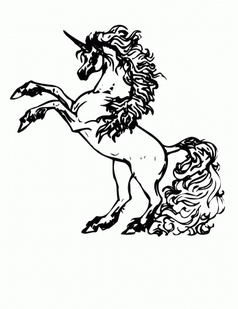 Mythical Creatures Coloring Pages Printable - Coloring Page