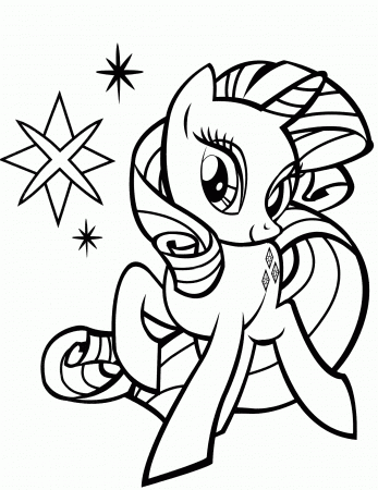Baby My Little Pony - Coloring Pages for Kids and for Adults