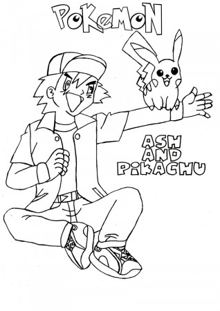 Pokemon Coloring Pages Pikachu - Coloring Pages