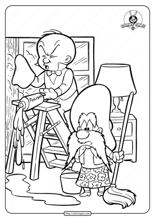 Printable Yosemite Sam Coloring Pages