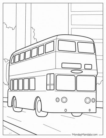 20 School Bus Coloring Pages (Free PDF Printables)
