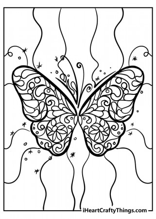 Beautiful Butterfly Coloring Pages Updated 2023