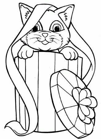 Free Printable Kitten Coloring Pages For Kids - Best ...