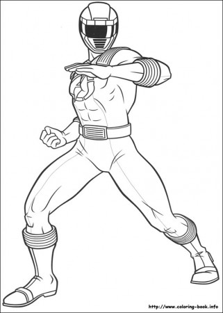Power Rangers coloring pages on Coloring-Book.info