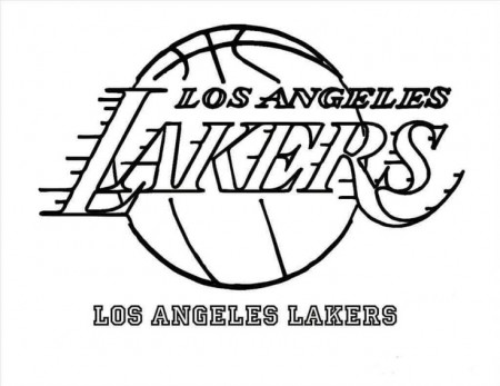 Free Printable NBA Coloring Pages National Basketball Association New Nba |  Sports coloring pages, Lakers logo, Lakers