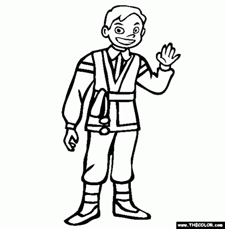 Ethnic Wear Online Coloring Pages