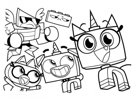 Unikitty Coloring Pages Free Printable | Coloring pages, Avengers ...