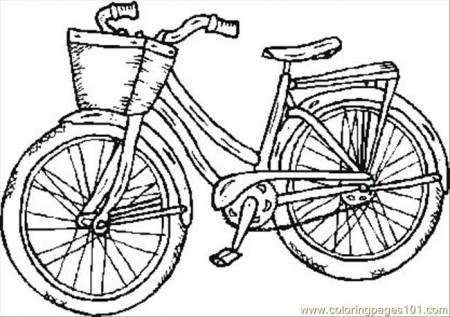 Bicycle Safety Coloring Pages | free printable coloring page Old ...