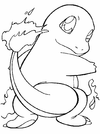 Pokemon Coloring Pages Charmander - Coloring Pages