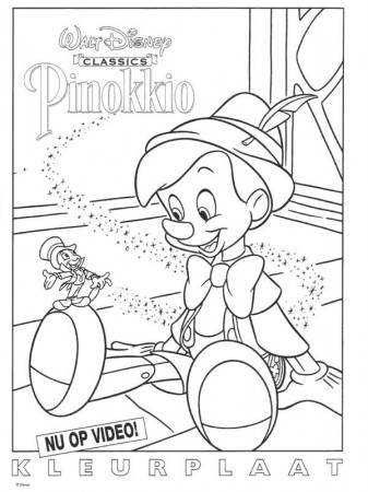 Pinocchio coloring pages (at least 9) | Color Me Tickled Pink ...