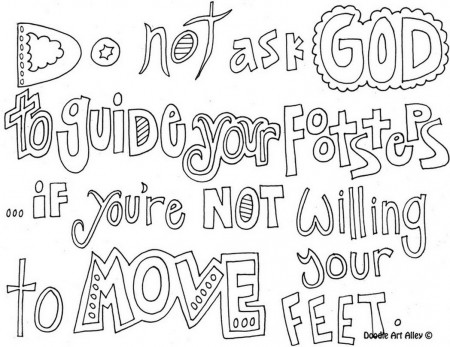 Printable Quote Coloring Pages | Free Coloring Pages