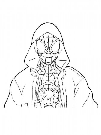 Miles Morales coloring pages